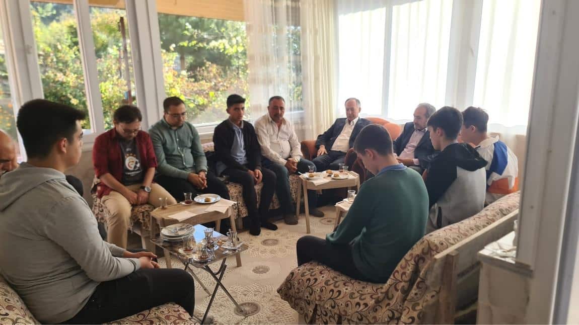 Cumhuriyetin 100. Yılı Etkinlikleri Kapsamında Şehit Ailesi Ziyareti Yapıldı